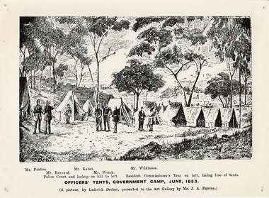 Photograph - GOVERNMENT CAMP, JUNE, 1983, June 1853