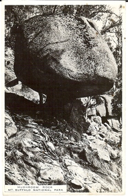 Photograph - BASIL MILLER COLLECTION: MUSHROOM ROCK MT. BUFFALO NATIONAL PARK