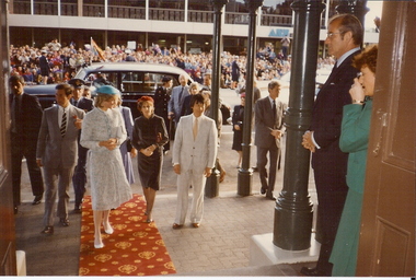 Photograph - RUSSELL JACK COLLECTION: PRINCE AND PRINCESS OF WALES, 1983