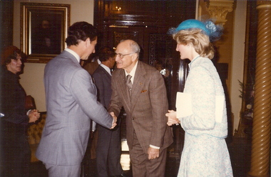 Photograph - PRINCE AND PRINCESS OF WALES, 1983