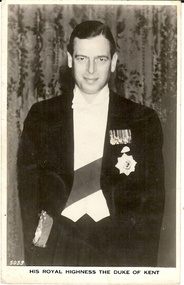 Photograph - BASIL MILLER COLLECTION: DUKE OF KENT - PORTRAIT