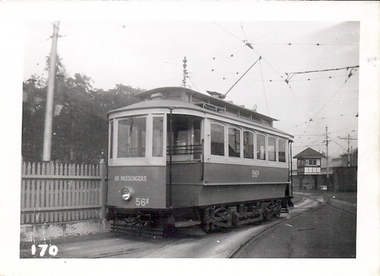 Photograph - BASIL MILLER COLLECTION: TRAMS
