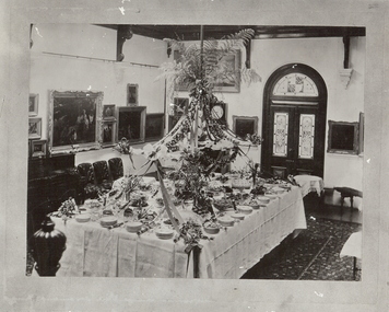 Photograph - FORTUNA COLLECTION: TABLE SET FOR CELEBRATION, FORTUNA VILLA