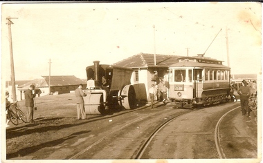 Photograph - BASIL MILLER COLLECTION: TRAMS