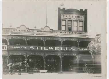 Photograph - STILWELL'S HARDWARE, HARGREAVES STREET, c.1912