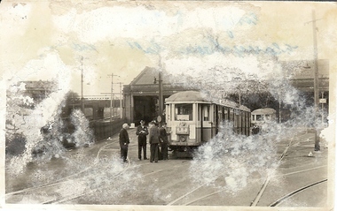 Photograph - BASIL MILLER COLLECTION: TRAMS