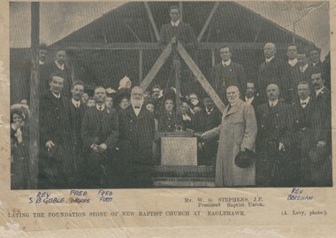 Photograph - BAPTIST CHURCH, EAGLEHAWK