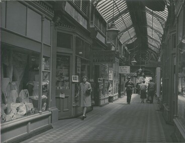 Photograph - BENDIGO ARCADE (ABBOTT'S ARCADE), c.1950