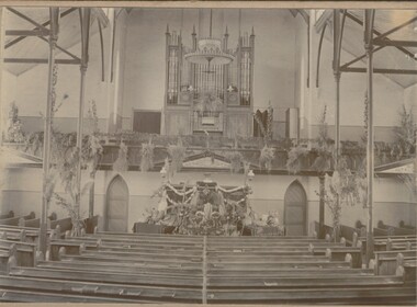 Photograph - LONG GULLY METHODIST CHURCH, c.1890