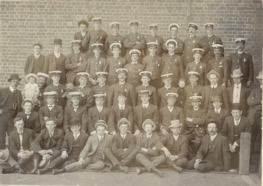 Photograph - BASIL MILLER COLLECTION: TRAMWAYS EMPLOYEES
