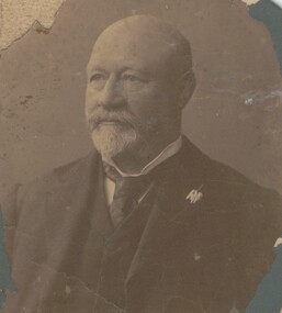 Photograph - MALE PORTAIT -WILLIAM  LEES, early 1900
