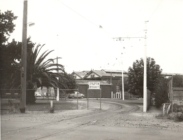 Photograph - TRAM DEPOT, HARGREAVES STREET, c.1969