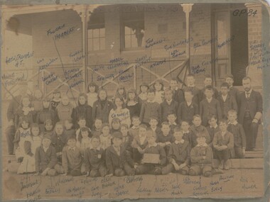 Photograph - CALIFORNIA GULLY PRIMARY SCHOOL 1901, July 1901