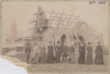 Photograph - CHRIST CHURCH, SWAN HILL, 3rd May, 1882