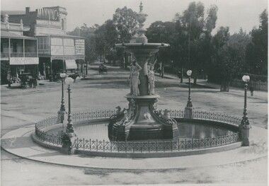 Photograph - ALEXANDRA FOUNTAIN AT CHARING CROSS, 1888