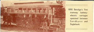 Photograph - BASIL MILLER COLLECTION: TRAMS