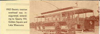 Photograph - BASIL MILLER COLLECTION: TRAMS