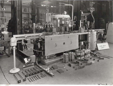 Photograph - COHN BROS. MACHINE WITH PARTS DISPLAYED