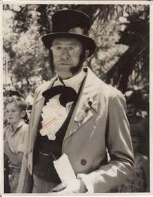 Photograph - BENDIGO CENTENARY COLLECTION: ADULT MALE IN COSTUME, IN PARK, c.1951