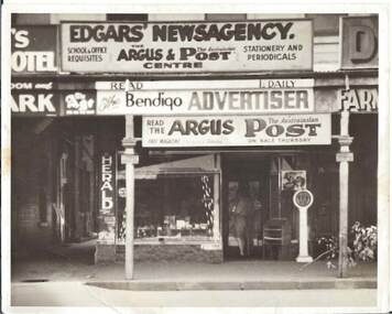 Photograph - EDGAR'S NEWSAGENCY