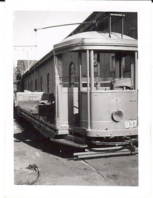 Photograph - BASIL MILLER COLLECTION: TRAMS