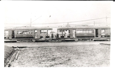 Photograph - BASIL MILLER COLLECTION: TRAMS