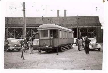 Photograph - BASIL MILLER COLLECTION: TRAMS