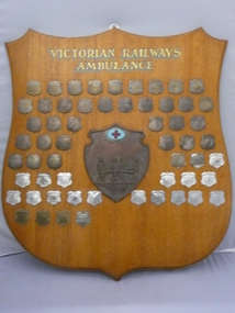Award - VICTORIAN RAILWAYS AMBULANCE SHIELD, 1927