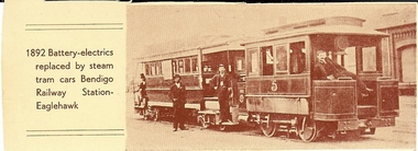 Document - BASIL MILLER COLLECTION: STEAM TRAMS 1892