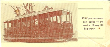 Document - BASIL MILLER COLLECTION: OPEN CROSS-SEAT TRAMS