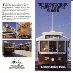 Document - BASIL MILLER COLLECTION: TRAM TALKING