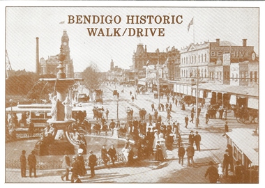 Document - BASIL MILLER COLLECTION: BENDIGO HISTORIC WALK/DRIVE, 1988