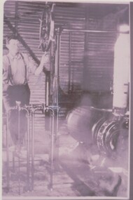 Photograph - CENTRAL DEBORAH MINE WINDING MACHINE