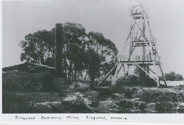 Photograph - RINGWOOD ANTIMONY MINE: RINGWOOD, VIC