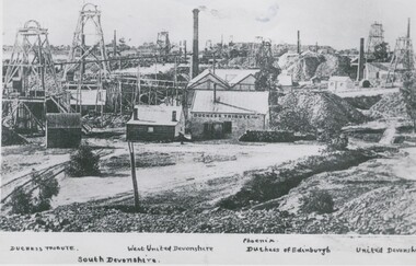 Photograph - DEVONSHIRE GROUP OF MINES, C 1896