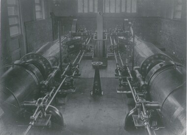 Photograph - MINE ENGINE ROOM