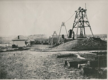 Photograph - GREAT EXTENDED HUSTLERS MINE, 1875