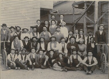 Photograph - COHN'S BREWERY EMPLOYEES, 1890's