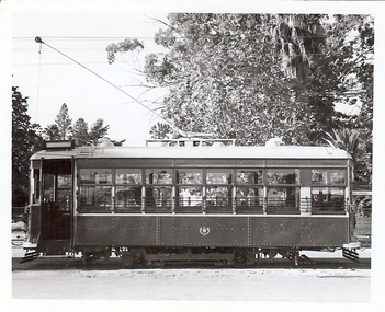 Photograph - BASIL MILLER COLLECTION: BIRNEY 'SAFETY' TRAM