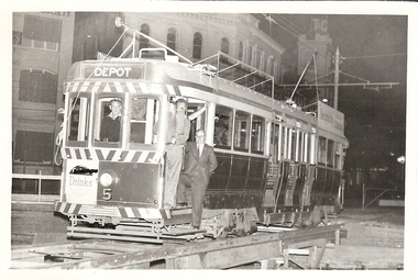 Photograph - BASIL MILLER COLLECTION: NUMBER 5 TRAM