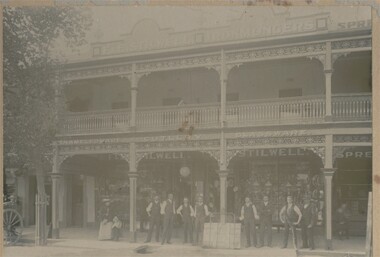 Photograph - F & E. STILWELL: IRONMONGERS, 1861