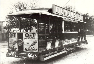 Photograph - BASIL MILLER COLLECTION: TRAM WITH BANNERS