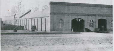 Photograph - BRICK BUILDING, 1861