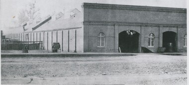 Photograph - BRICK BUILDING, 1861