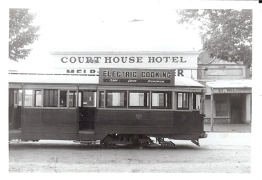 Photograph - BASIL MILLER COLLECTION: TRAMS - EAGLEHAWK
