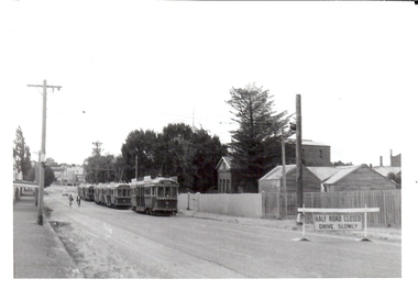 Photograph - BASIL MILLER COLLECTION: TRAMS - EAGLEHAWK