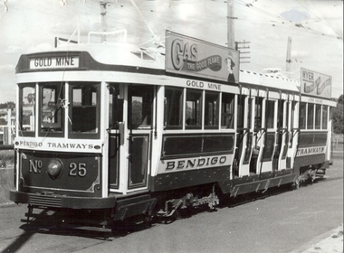 Photograph - BASIL MILLER COLLECTION: NUMBER 25 TRAM