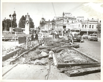 Photograph - BASIL MILLER COLLECTION: CHARING CROSS - BRIDGE WORKS