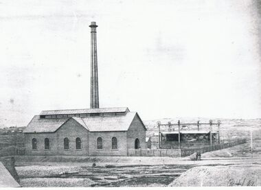 Photograph - GAS COMPANY: BENDIGO, approx.1861