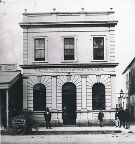 Photograph - COLONIAL BANK OF AUSTRALASIA, 1860's